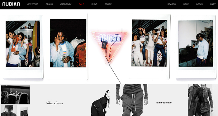 ヌビアンの公式通販サイト