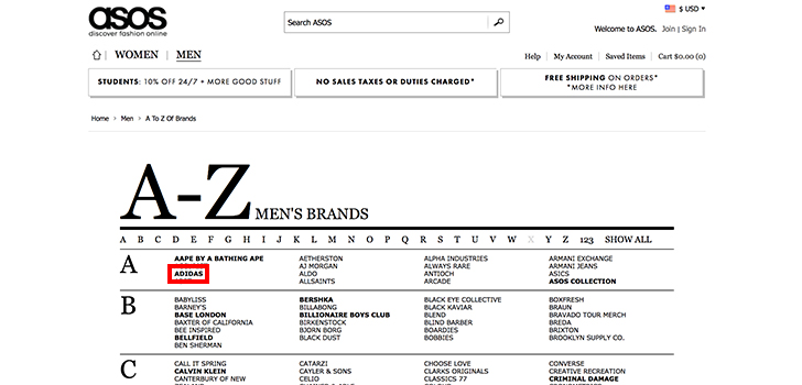 ASOS（エイソス）の商品の買い方解説画像03