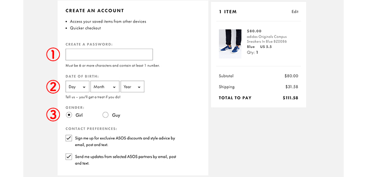 ASOS（エイソス）の商品の買い方解説画像13