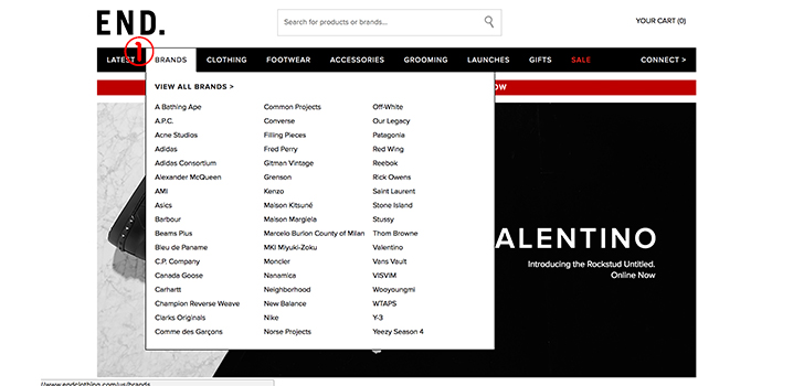END.（エンド）の商品の買い方解説画像02