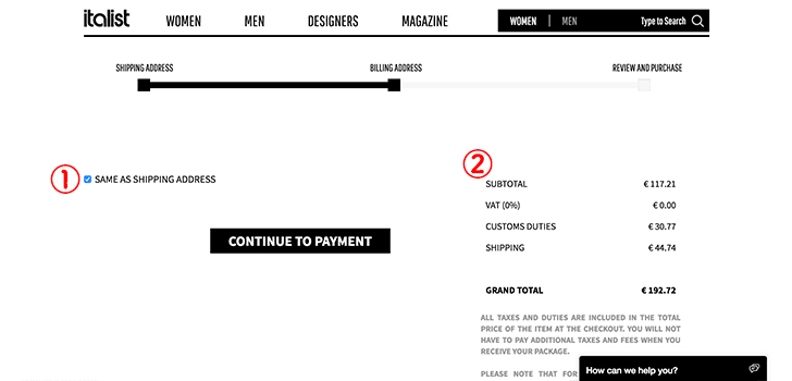 Italist(イタリスト)の商品の買い方解説画像10