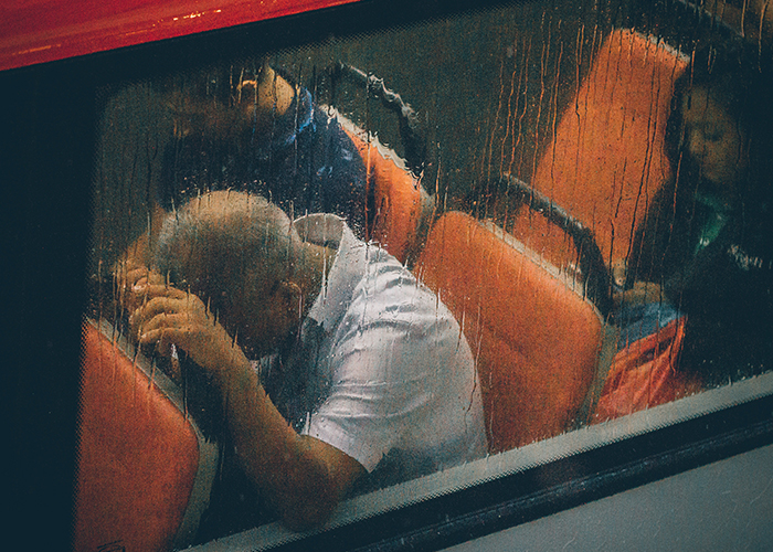 ストレスを抱えている人